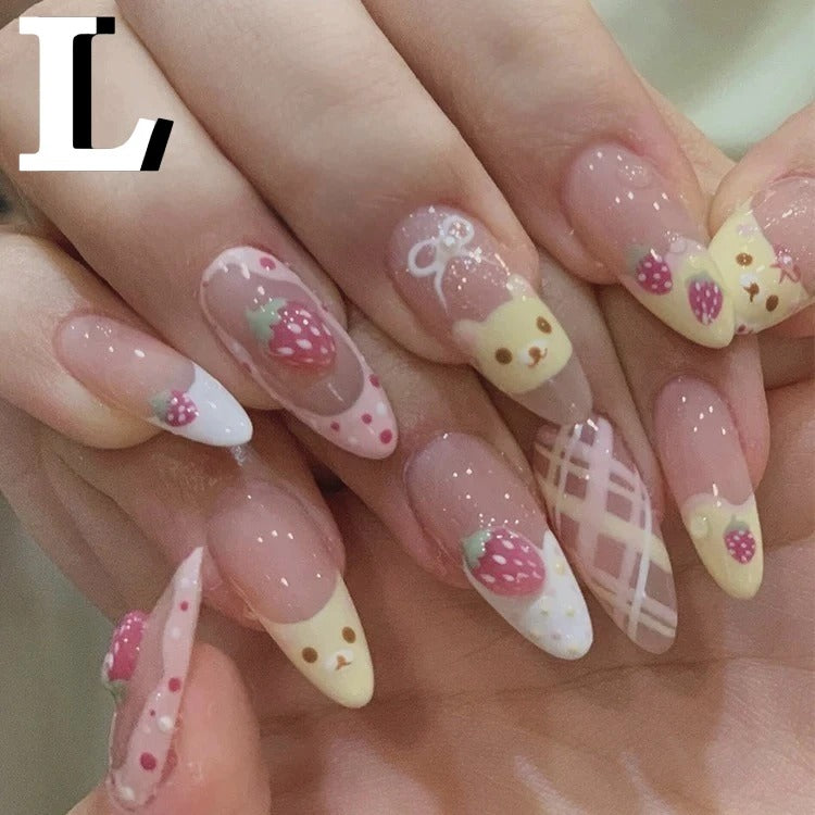 Pink Berry Bear 10 pcs set