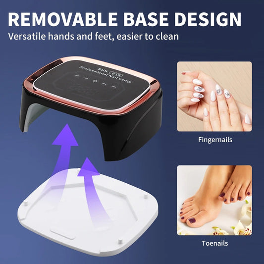 Wireless/Rechargeable UV Nail Lamp